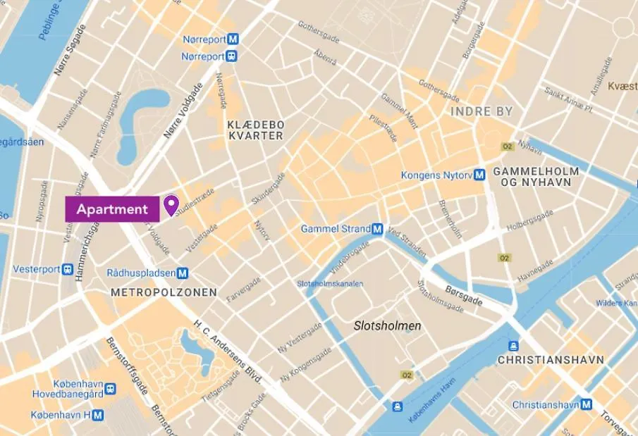 Beautiful One-Bedroom Apartment In Cph City Koppenhága